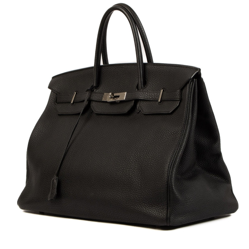 Hermès 2006 Birkin 40 Black Taurillon Clemence
