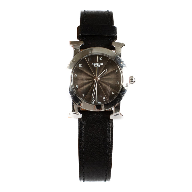 shop 100% authentic second hand Hermès Heure H Small Round Watch on Labellov.com