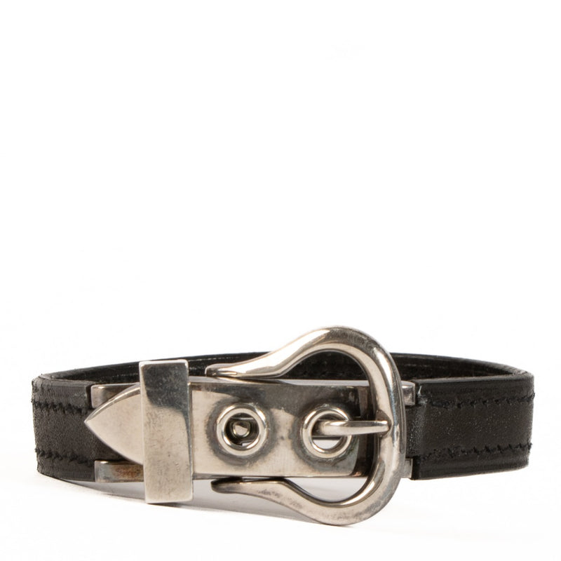 Hermès Boucle Sellier Leather Bracelet