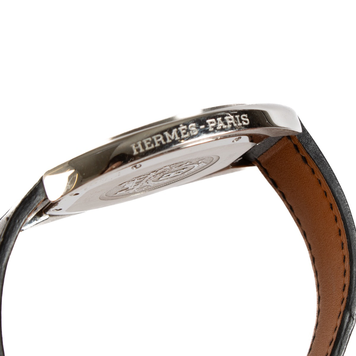 shop 100% authentic second hand Hermès Black Espace Watch on Labellov.com