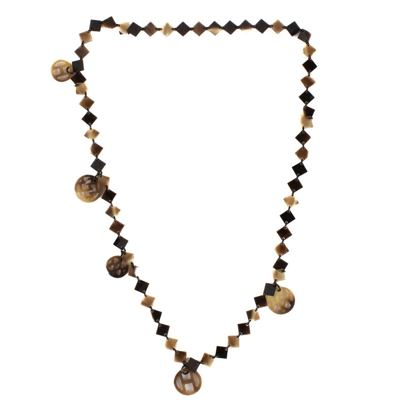 shop 100% authentic second hand Hermès Brown Necklace on Labellov.com
