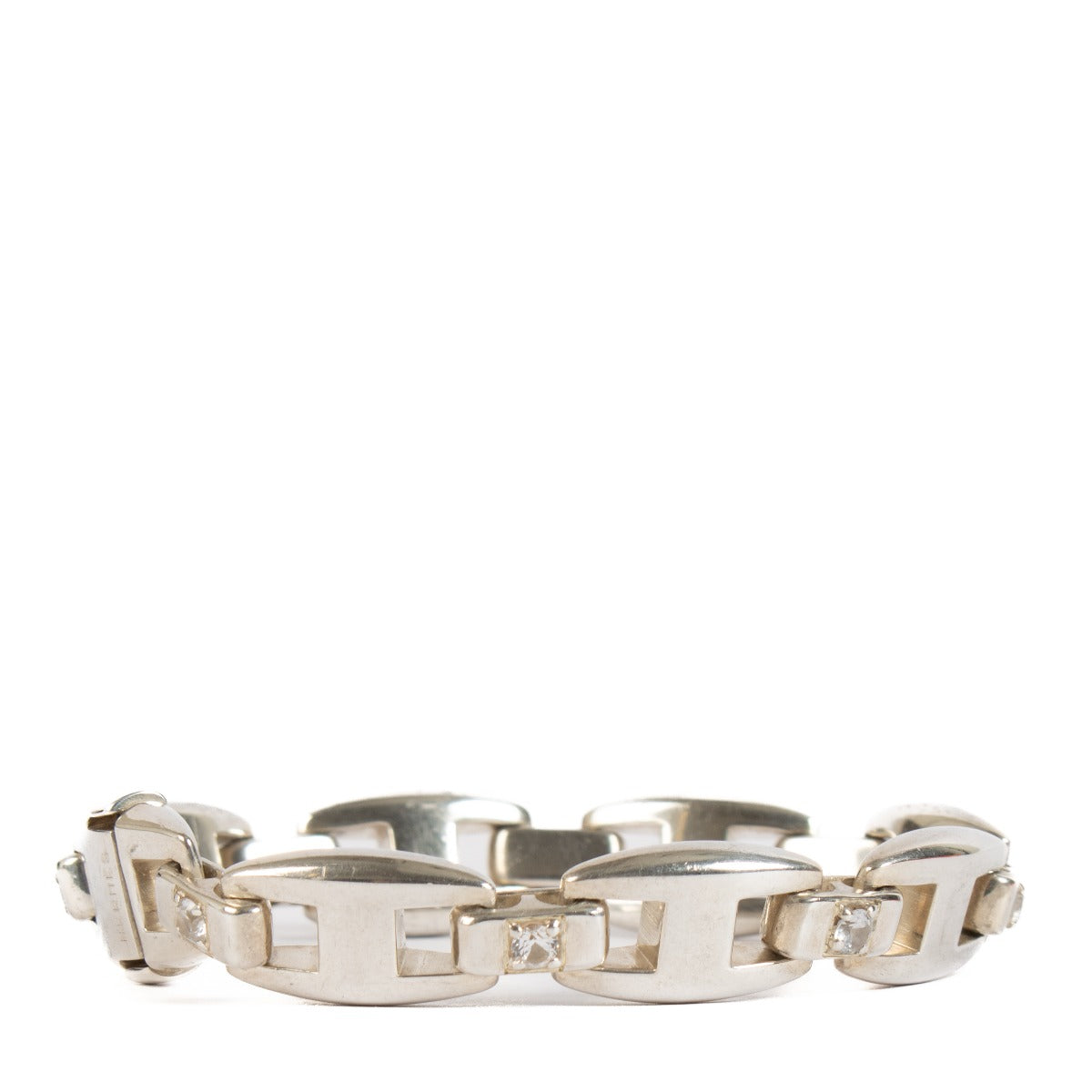 Hermès Silver 925/Zirconia Cassiopée Bracelet