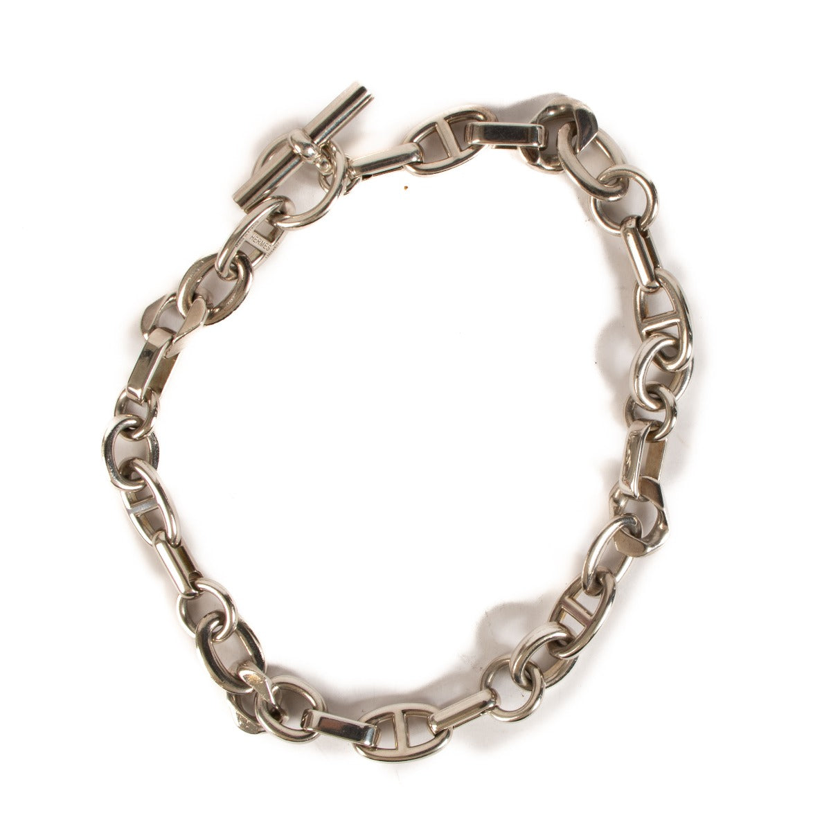 Hermès Sterling Silver Alea Necklace