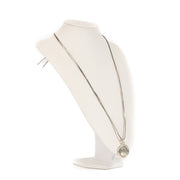 Hermès Vintage Sterling Silver Clou de Selle Coin Pendant Necklace