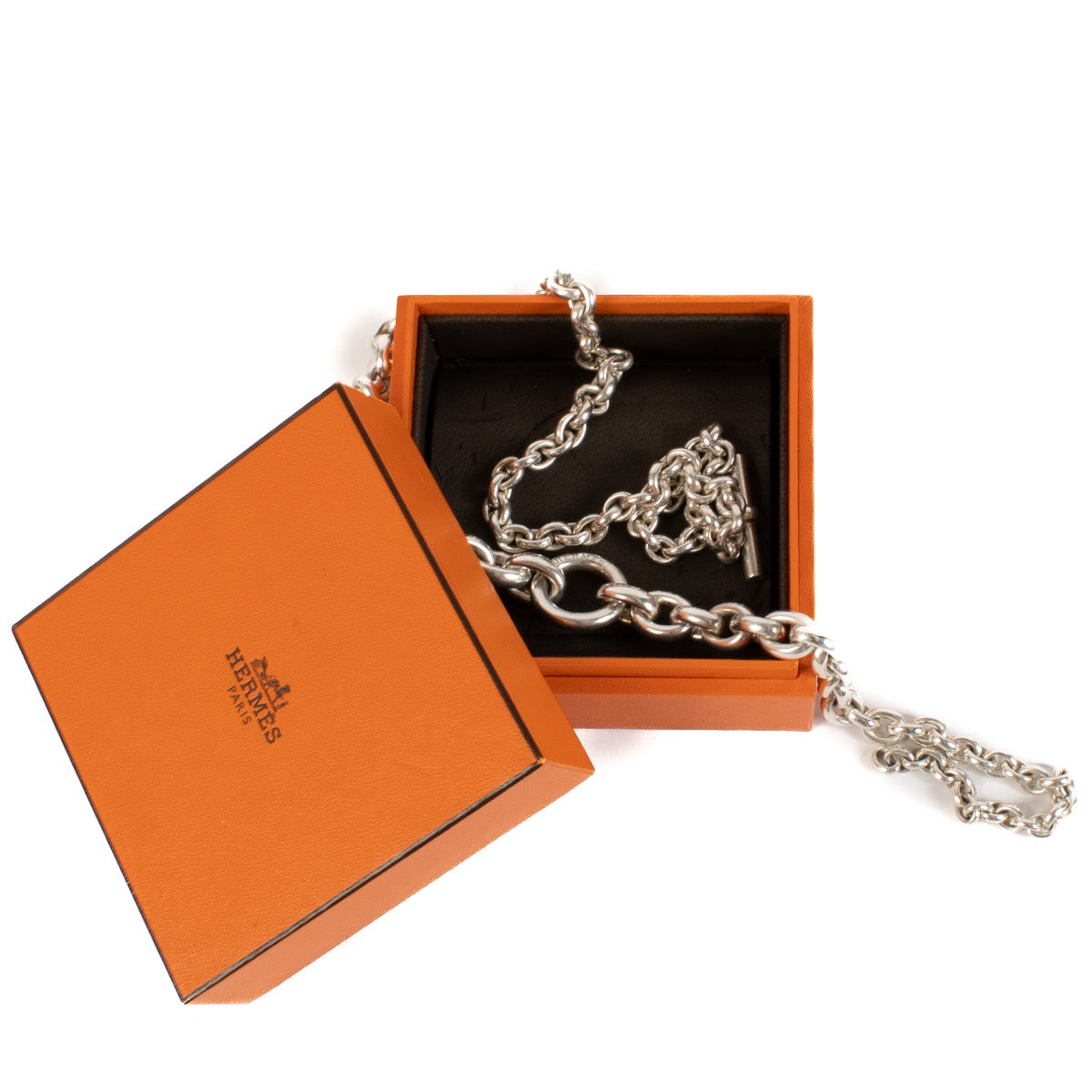 shop 100% authentic second hand Hermès Silver Necklace on Labellov.com