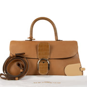 Shop an 100% authentic Delvaux Vegetal Dream/Alligator Brillant East/West Bag on Labellov.com