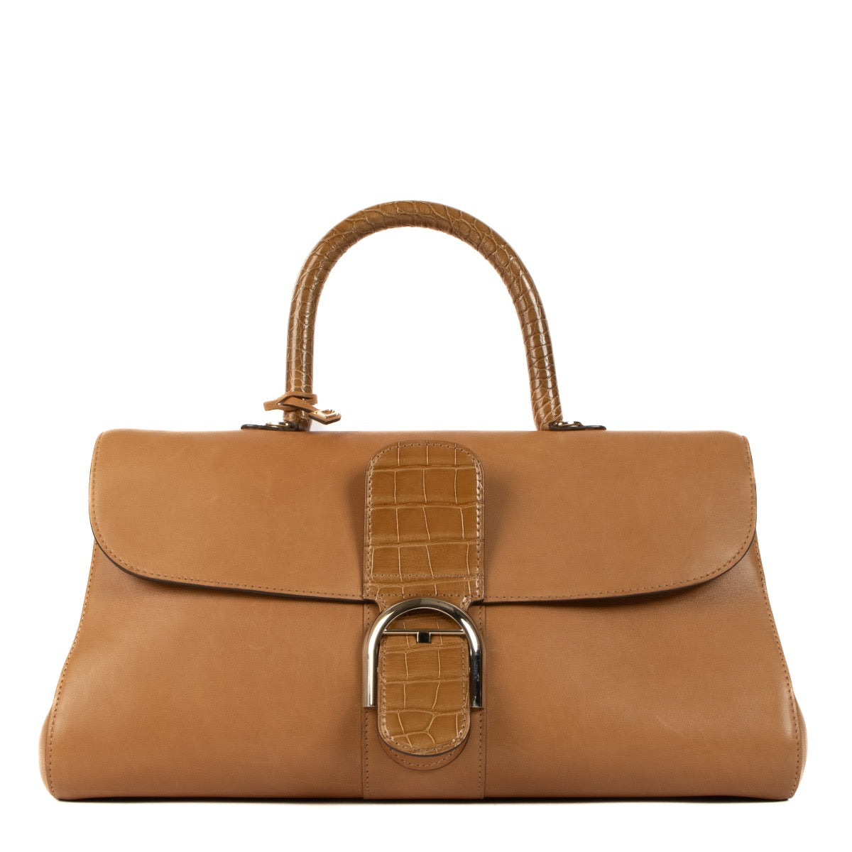 Shop an 100% authentic Delvaux Vegetal Dream/Alligator Brillant East/West Bag on Labellov.com