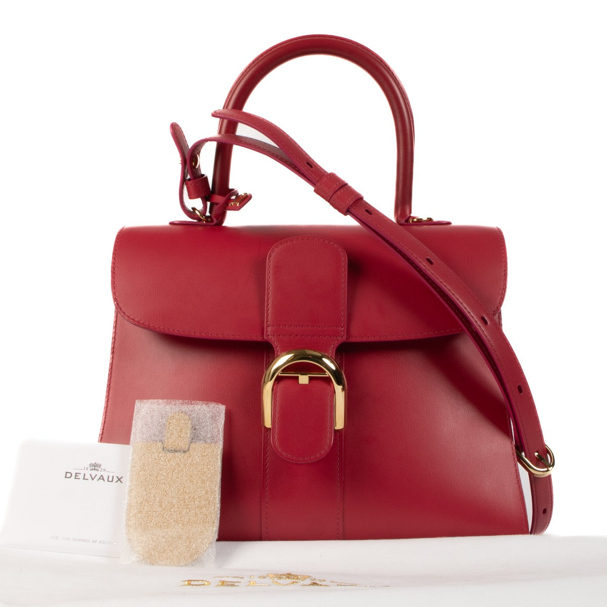 shop safe online Delvaux Raspberry Box Calf Brillant MM Bag. Koop veilig online tegen de beste prijs Delvaux Raspberry Box Calf Brillant MM Bag.