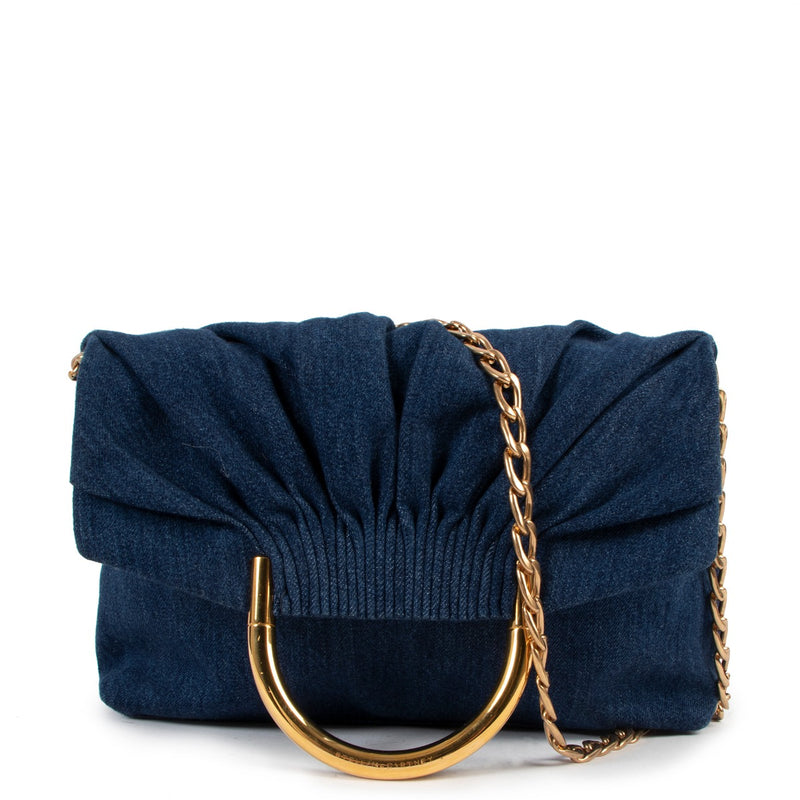 Stella McCartney Nina Denim Shoulder Bag