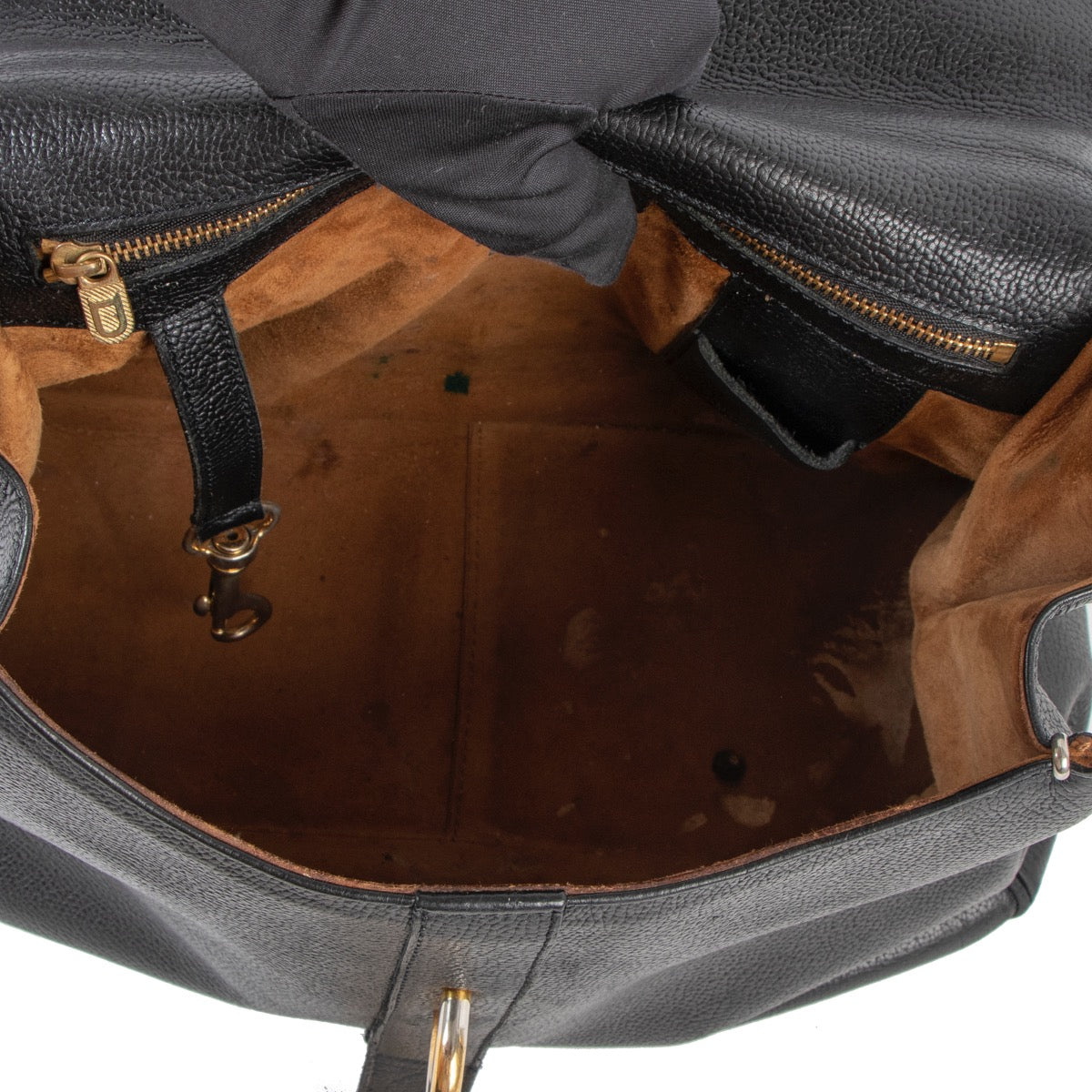 Buy an authentic second hand Delvaux Black Gin Fizz Shoulder Bag in good condition at Labellov.