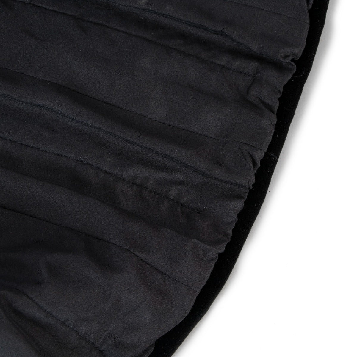 Chanel Black Velvet Trim Tweed Jacket - Size FR40