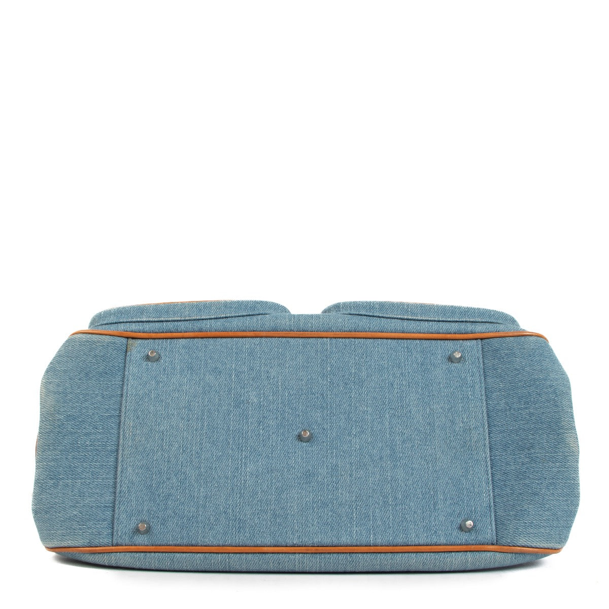 shop 100% authentic second hand Christian Dior Embroidered Denim Frame Bag on Labellov.com