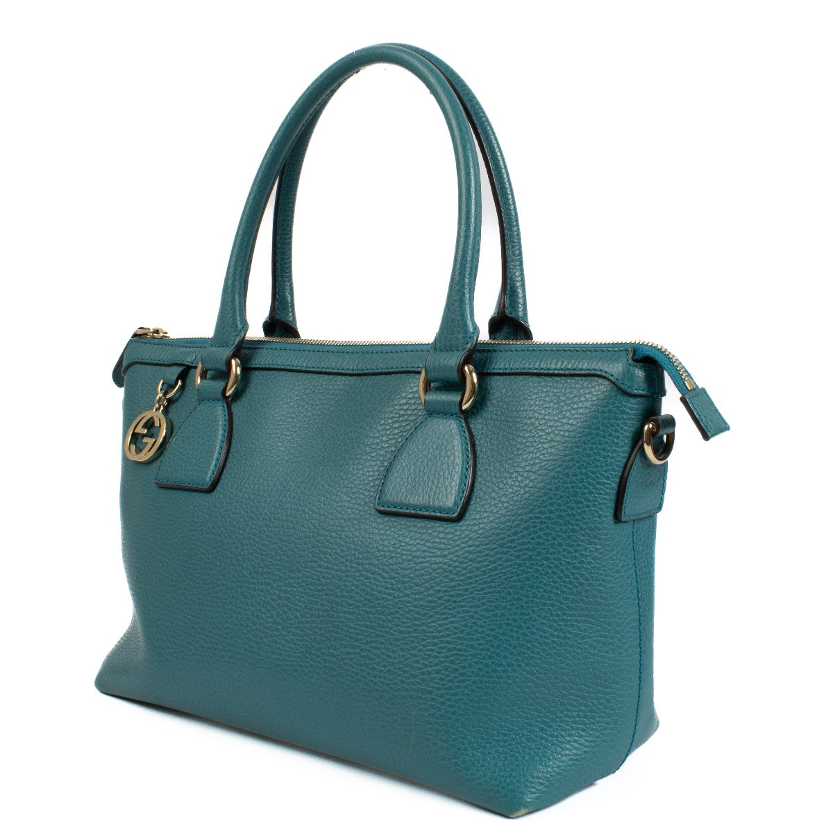Authentic second hand Gucci Blue Top Handle Bag on Labellov.com