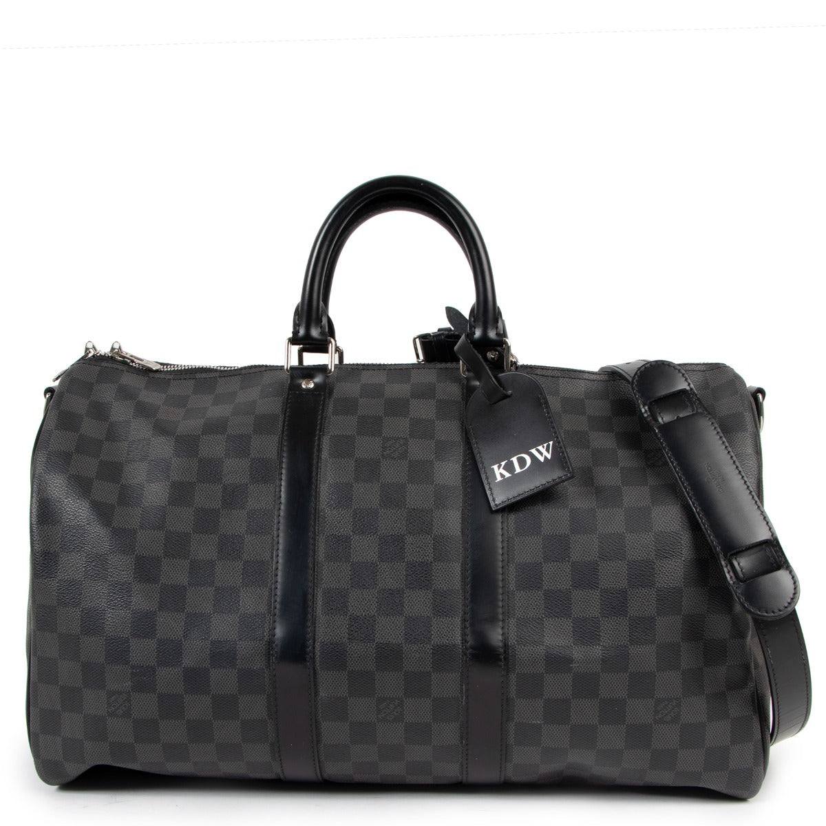 Louis Vuitton Keepall Bandoulière 45 Damier Graphite Canvas
