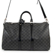Louis Vuitton Keepall Bandoulière 45 Damier Graphite Canvas