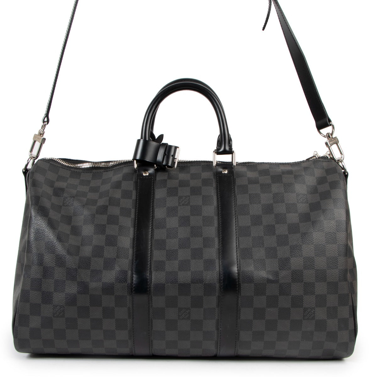 Louis Vuitton Keepall Bandoulière 45 Damier Graphite Canvas