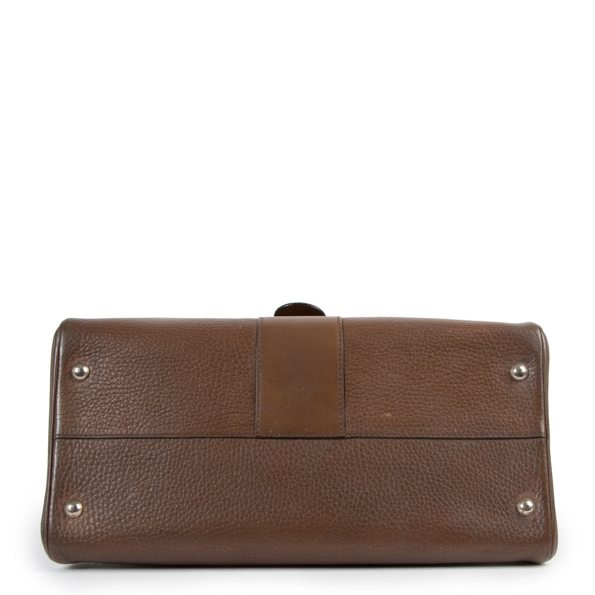 Delvaux Vintage Brown Leather Brillant PM