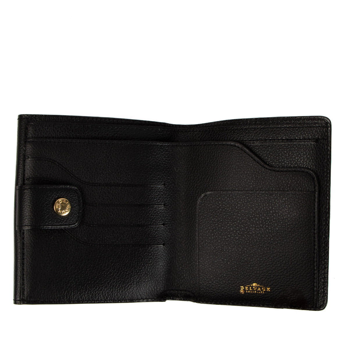 Delvaux Black Flap Wallet for the best price at Labellov secondhand luxury in Antwerp. Are you looking for an authentic designer bag? We buy and sell your preloved designer bags for the best price.