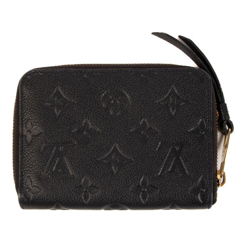 Louis Vuitton Aube Monogram Empreinte Secret Compact Wallet