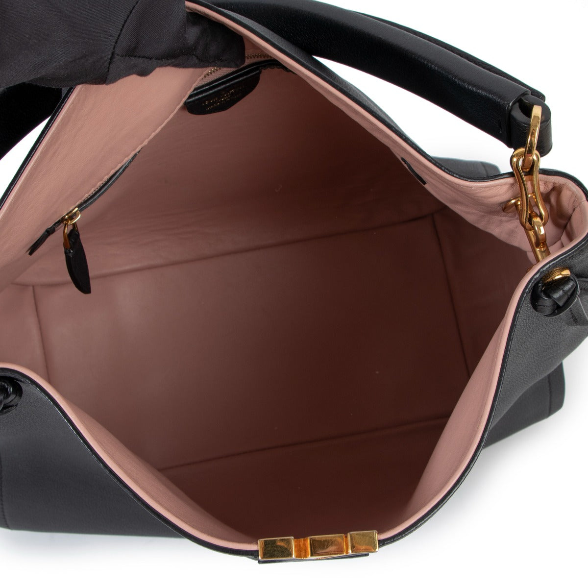 Louis Vuitton Tournon Black Calfskin Hobo Bag