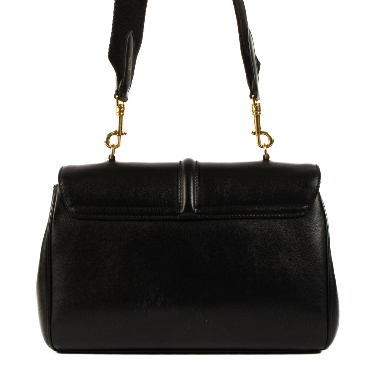 Sac Teen Soft 16 Celine en veau lisse noir