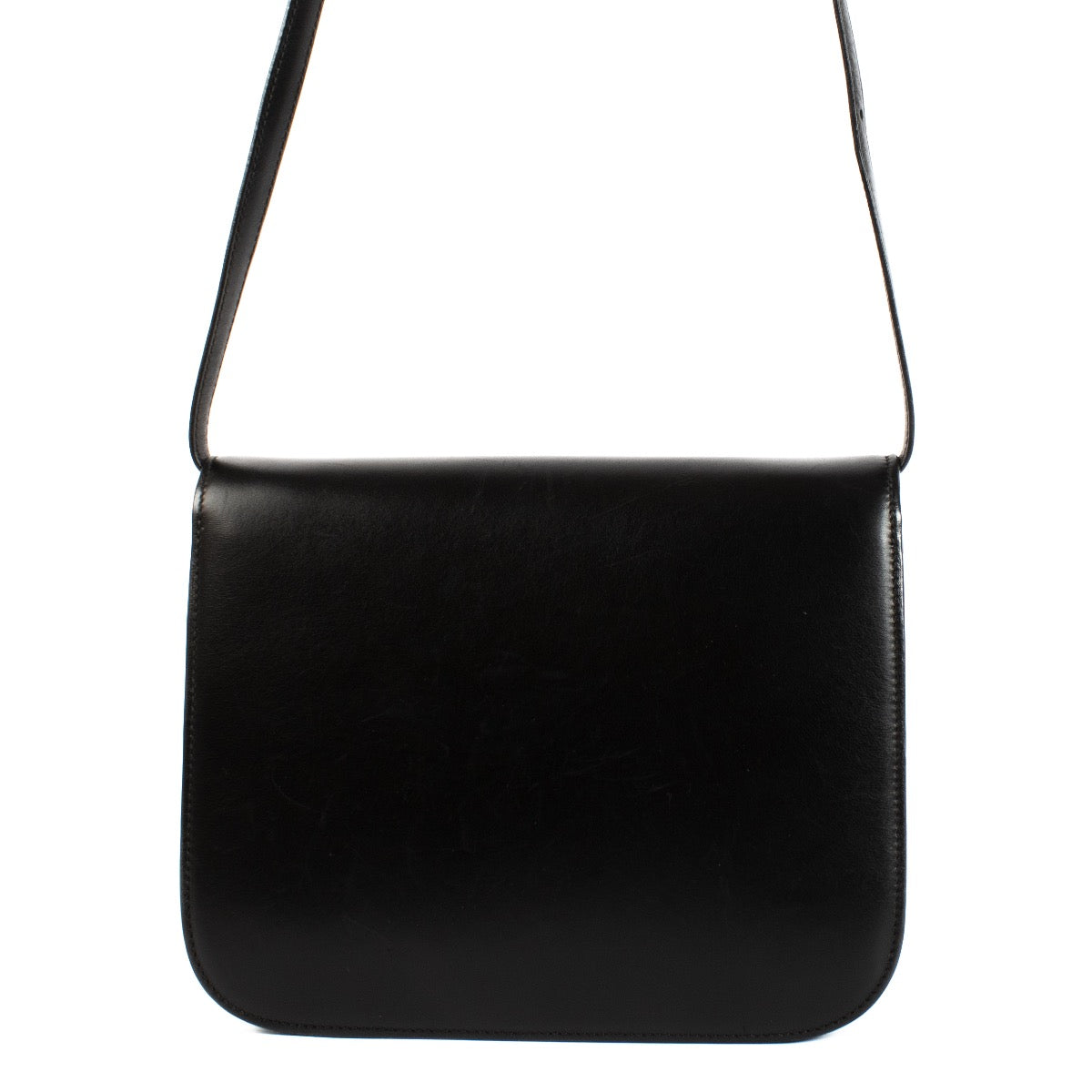 Shop safe online at Labellov in Antwerp and Knokke this 100% authentic second hand Celine Black Classic Box Crossbody Bag