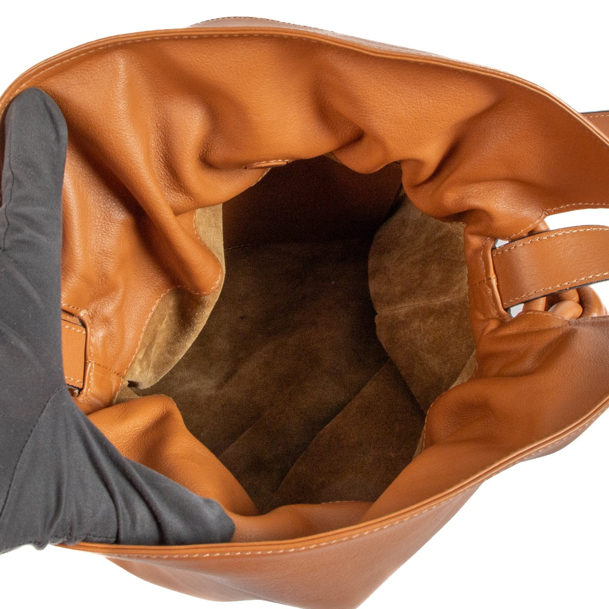 shop 100% authentic second hand Loewe Cognac Leather Flamenco Shoulder bag on Labellov.com