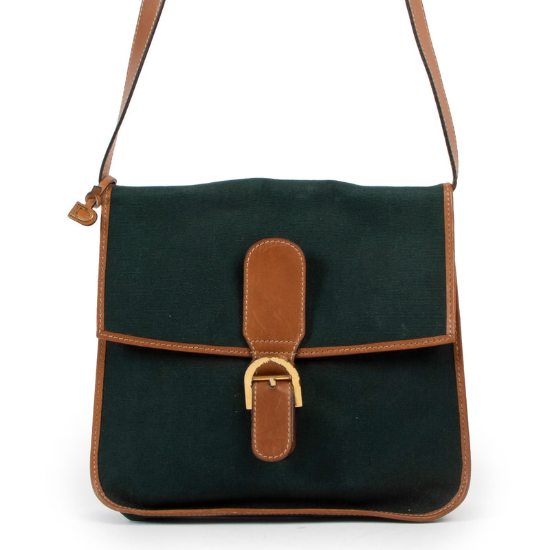 Delvaux Canvas Brillant Messenger Bag