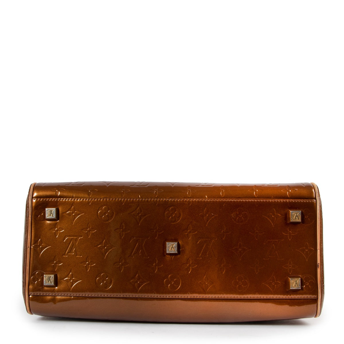 Louis Vuitton Bronze Monogram Vernis Tompkins Square Bag