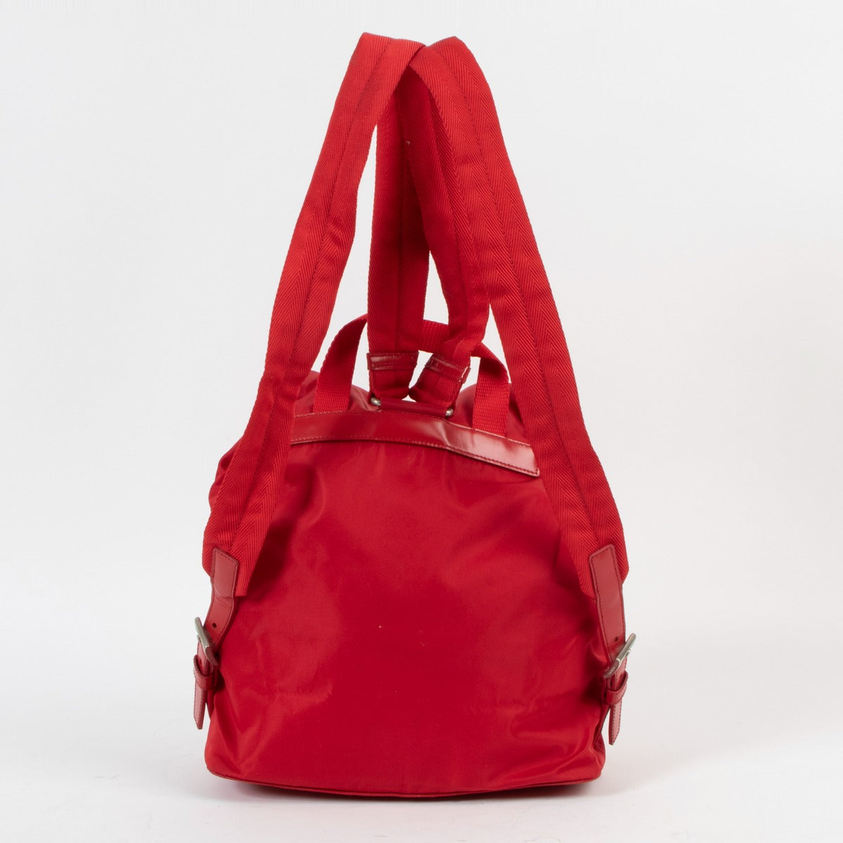 Prada Red Tessuto Nylon Mini Backpack