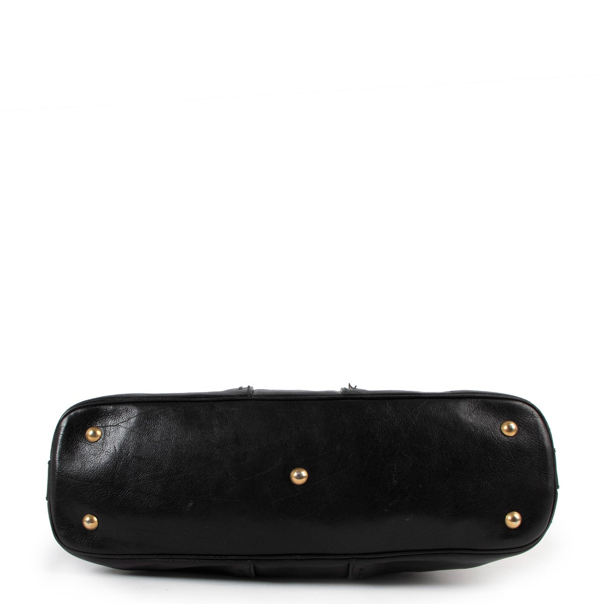 Yves Saint Laurent Black Leather Medium Muse Shoulder Bag