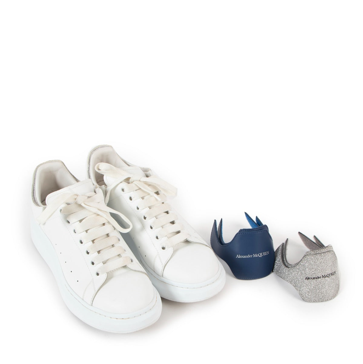 Alexander McQueen Removable Velcro Patch Sneakers