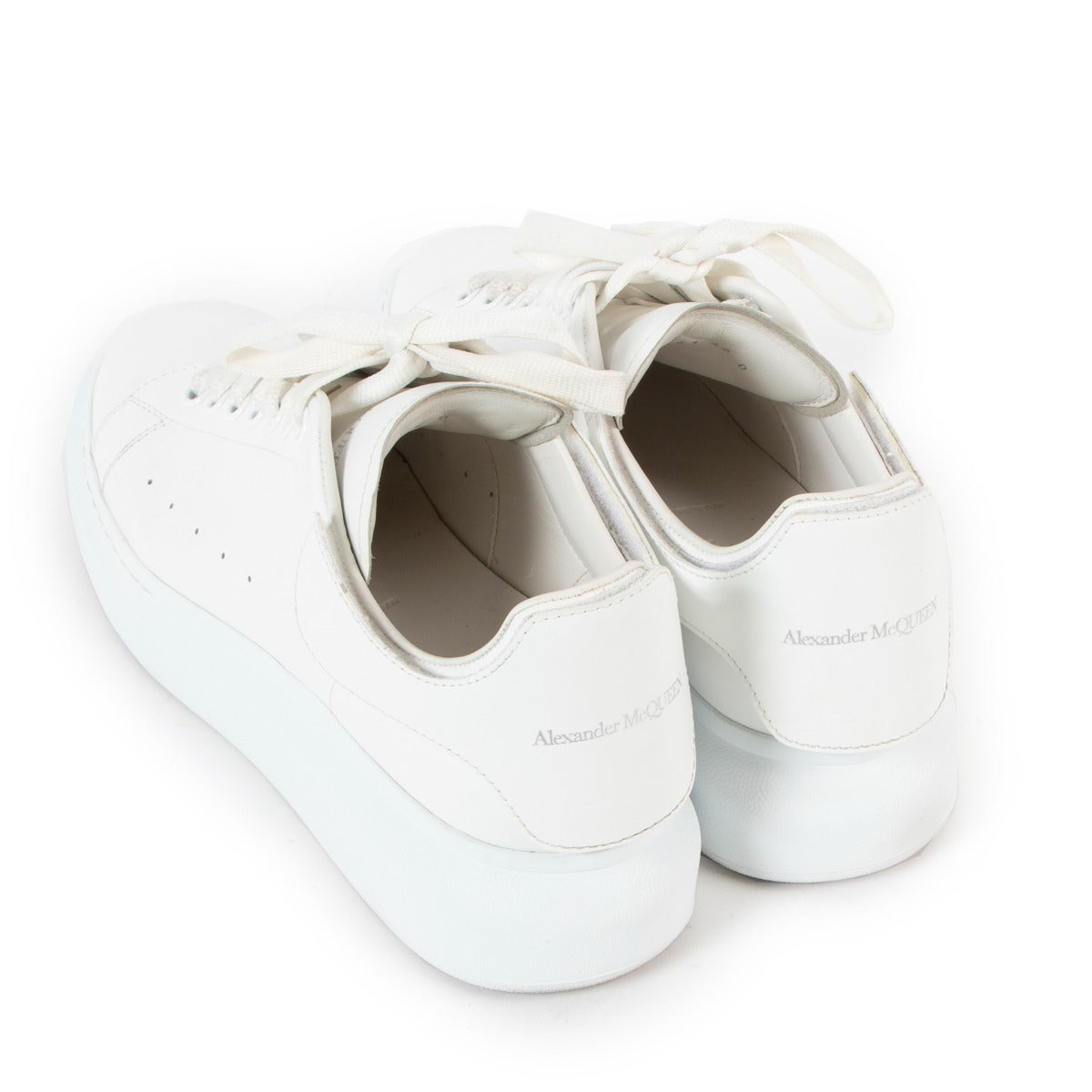 Alexander McQueen Removable Velcro Patch Sneakers - Size 42