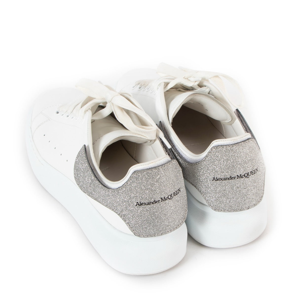 Alexander McQueen Removable Velcro Patch Sneakers - Size 42