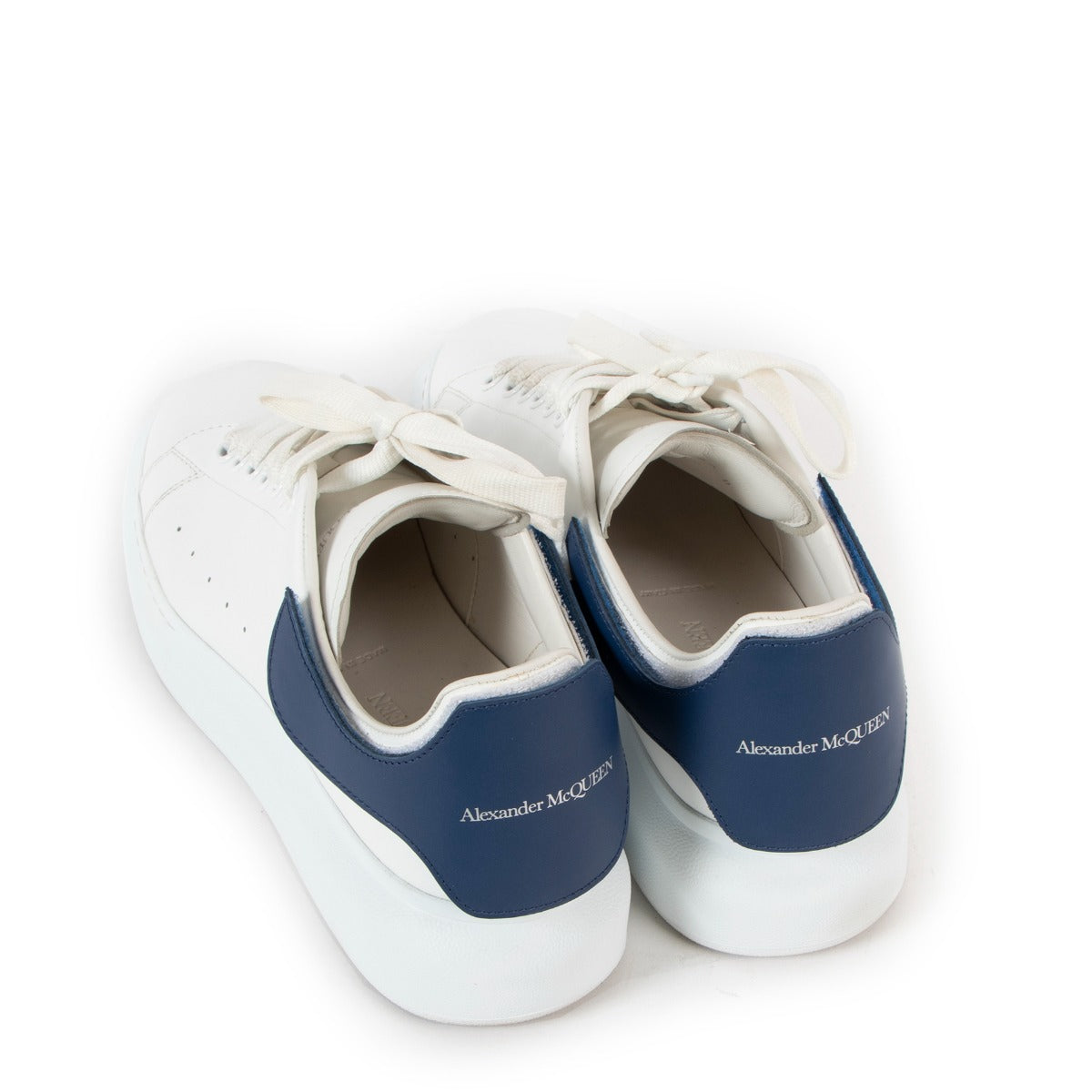 Alexander McQueen Removable Velcro Patch Sneakers - Size 42