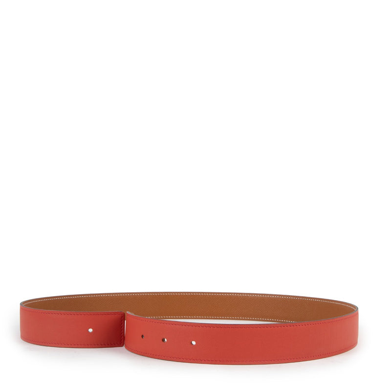 Hermès Capucine Swift/Gold Epsom Leather Belt Strap