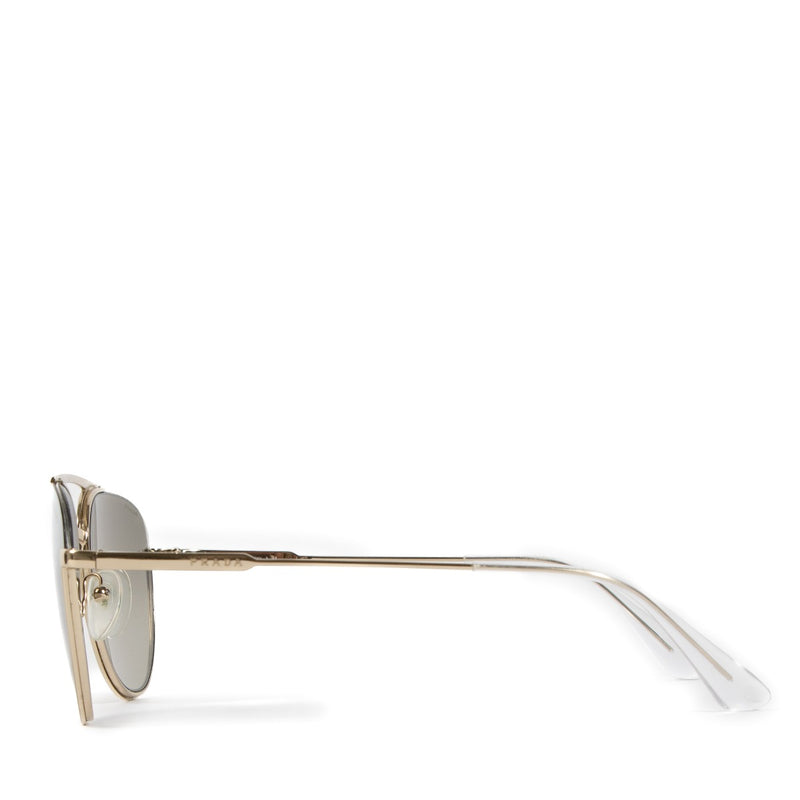 Prada Light Gold SPR50U Sunglasses