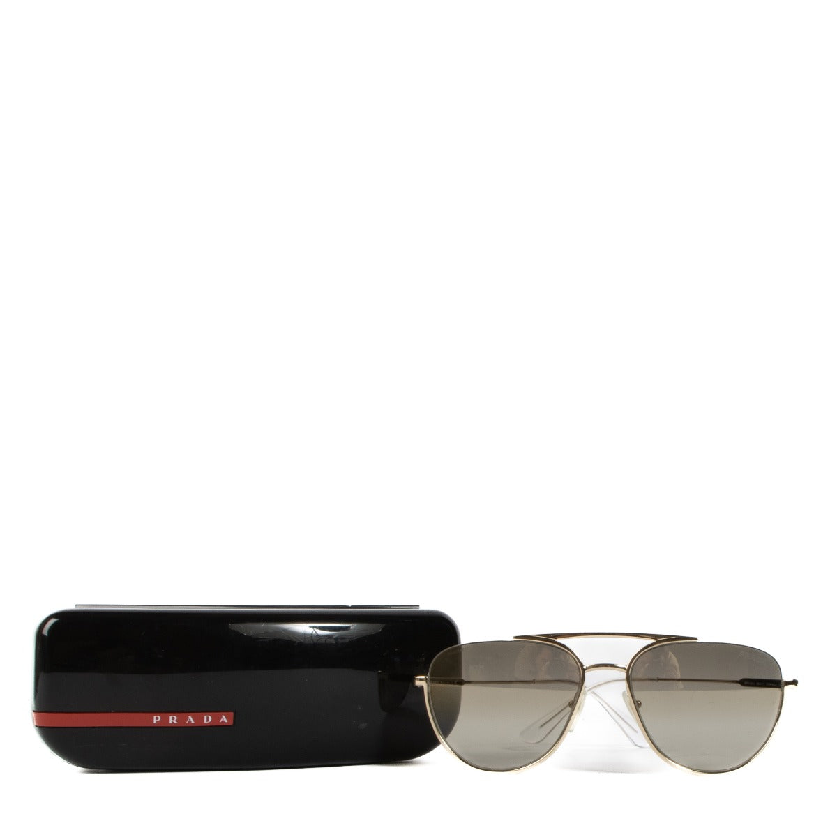 Prada Light Gold SPR50U Sunglasses