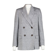 Shop 100% authentic second-hand Brunello Grey Jacket - Size 40 on Labellov.com