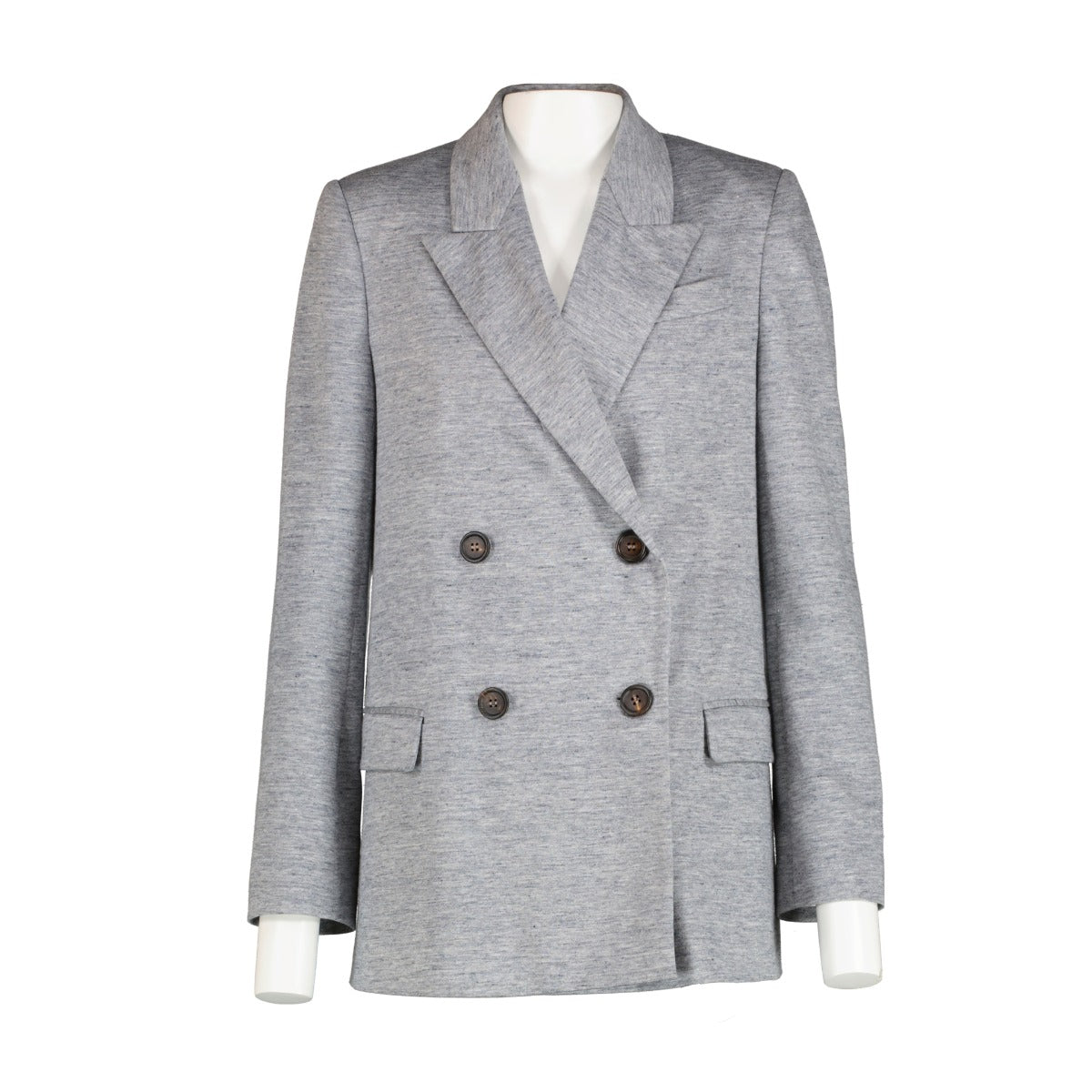 Shop 100% authentic second-hand Brunello Grey Jacket - Size 40 on Labellov.com