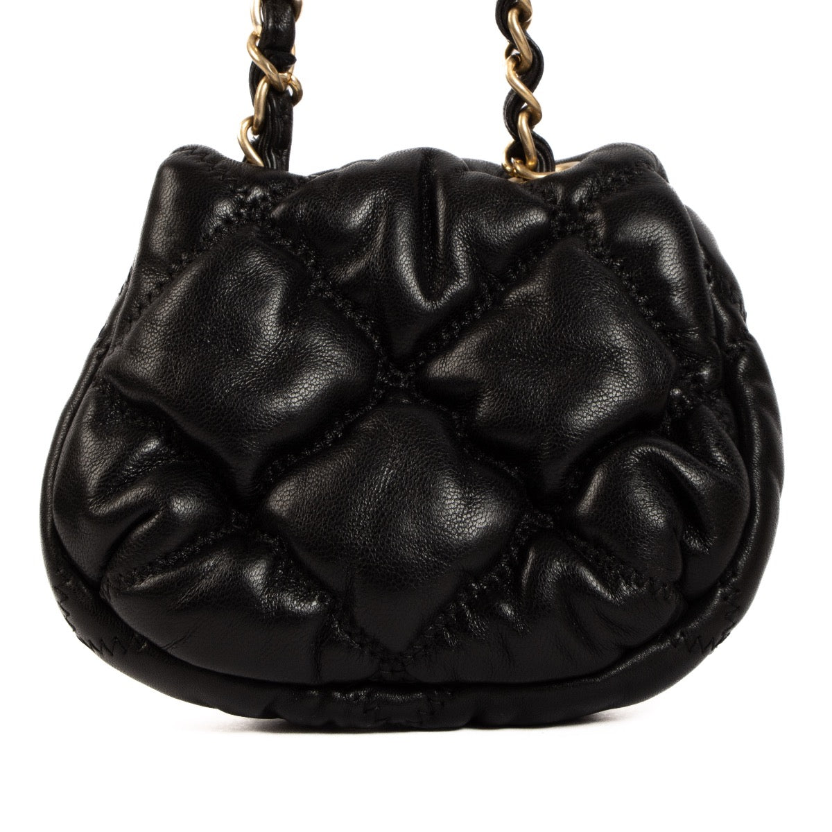 Chanel Black Mini Quilted Bubble Crossbody Bag for the best price at Labellov. We buy and sell your authentic designer bags and accessories for the best price.