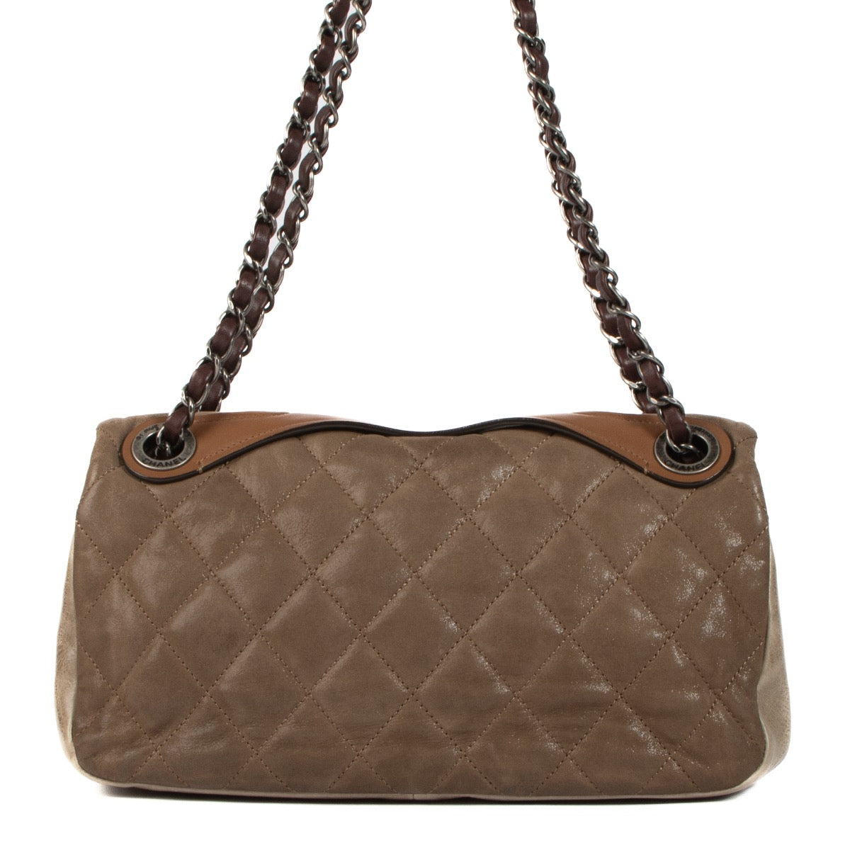 shop 100% authentic second hand Chanel Cruise 2011 In-The-Mix Iridescent Fabric Medium Flap Bag on Labellov.com