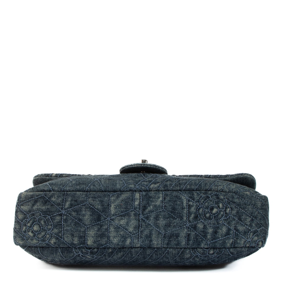 shop 100% authentic second hand Chanel Denim Medium Classic Flap Bag on Labellov.com