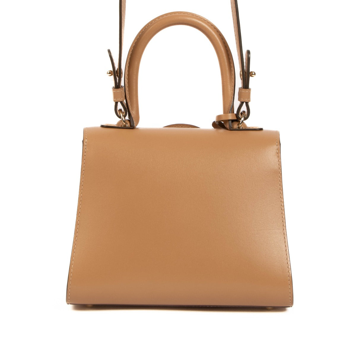 Shop authentic second hand designer luxury Delvaux Camaïeux Nude Box Calf Brillant Mini on www.labellov.com