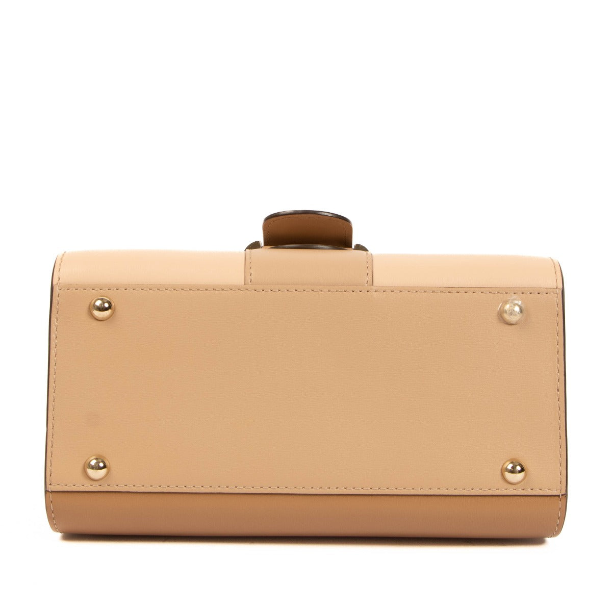 Delvaux Camaïeux Nude Box Calf Brillant Mini