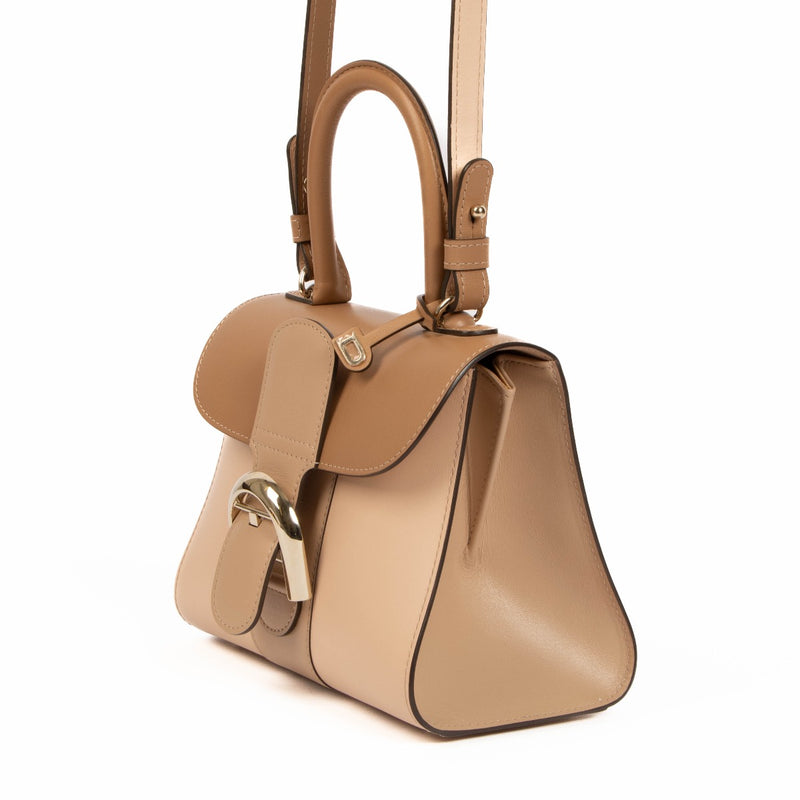 Shop authentic second hand designer luxury Delvaux Camaïeux Nude Box Calf Brillant Mini on www.labellov.com