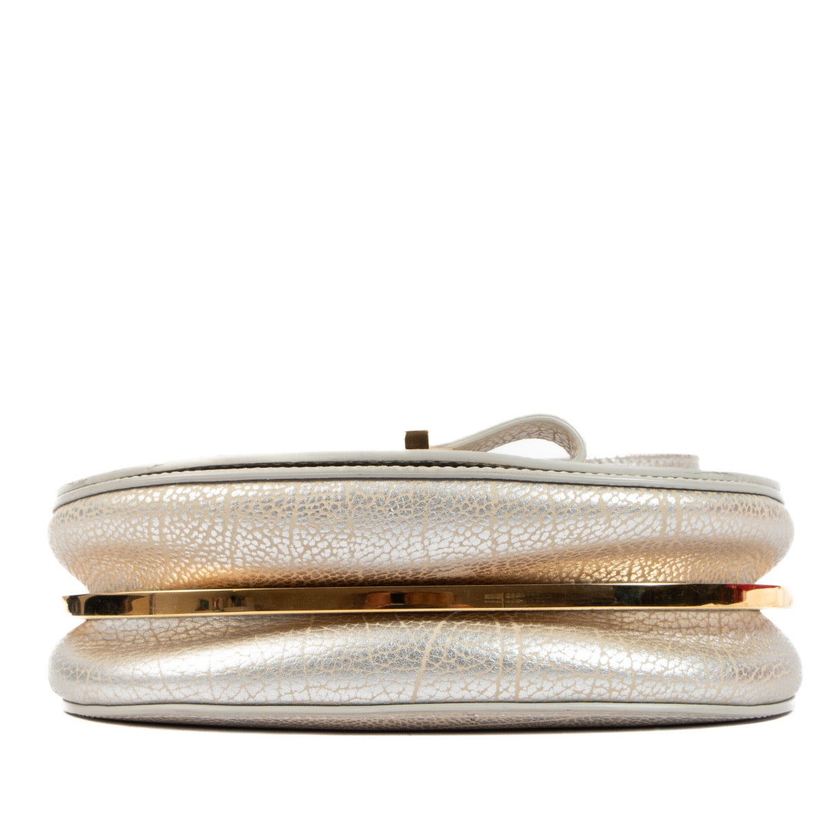 shop 100% authentic second hand Delvaux Le Mutin Mini Army Antique Silver Crispy Calf on Labellov.com