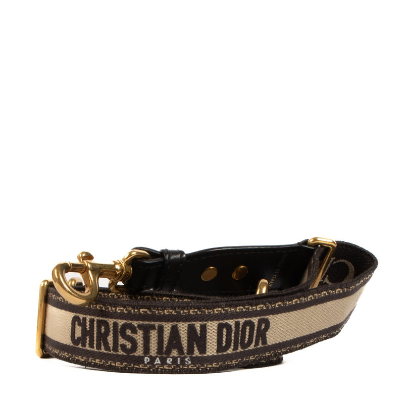 Shop 100% authentic second-hand Christian Dior Brown Adjustable Bag Strap on Labellov.com