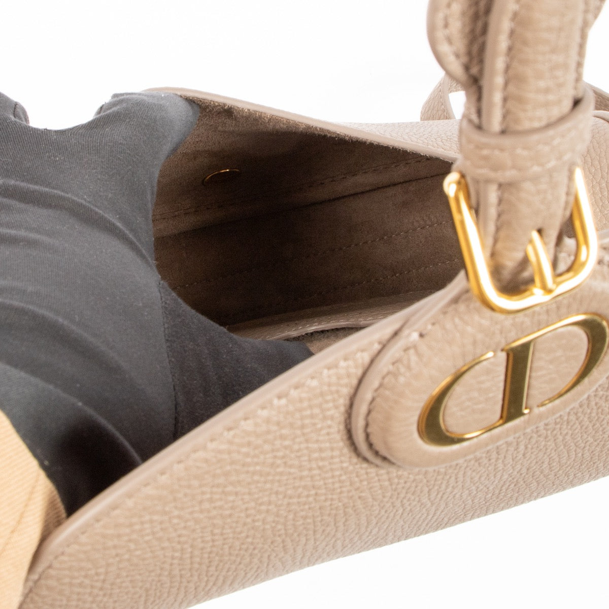 Shop 100% authentic second-hand Christian Dior Taupe Bobby Crossbody Bag on Labellov.com