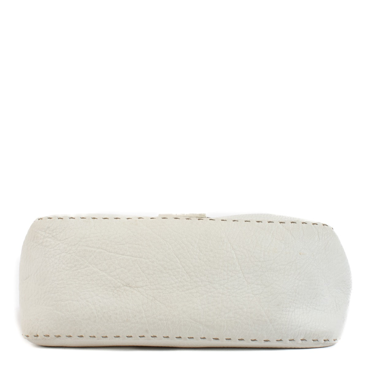 shop 100% authentic second hand Fendi White Selleria Mama Baguette Shoulder Bag on Labellov.com